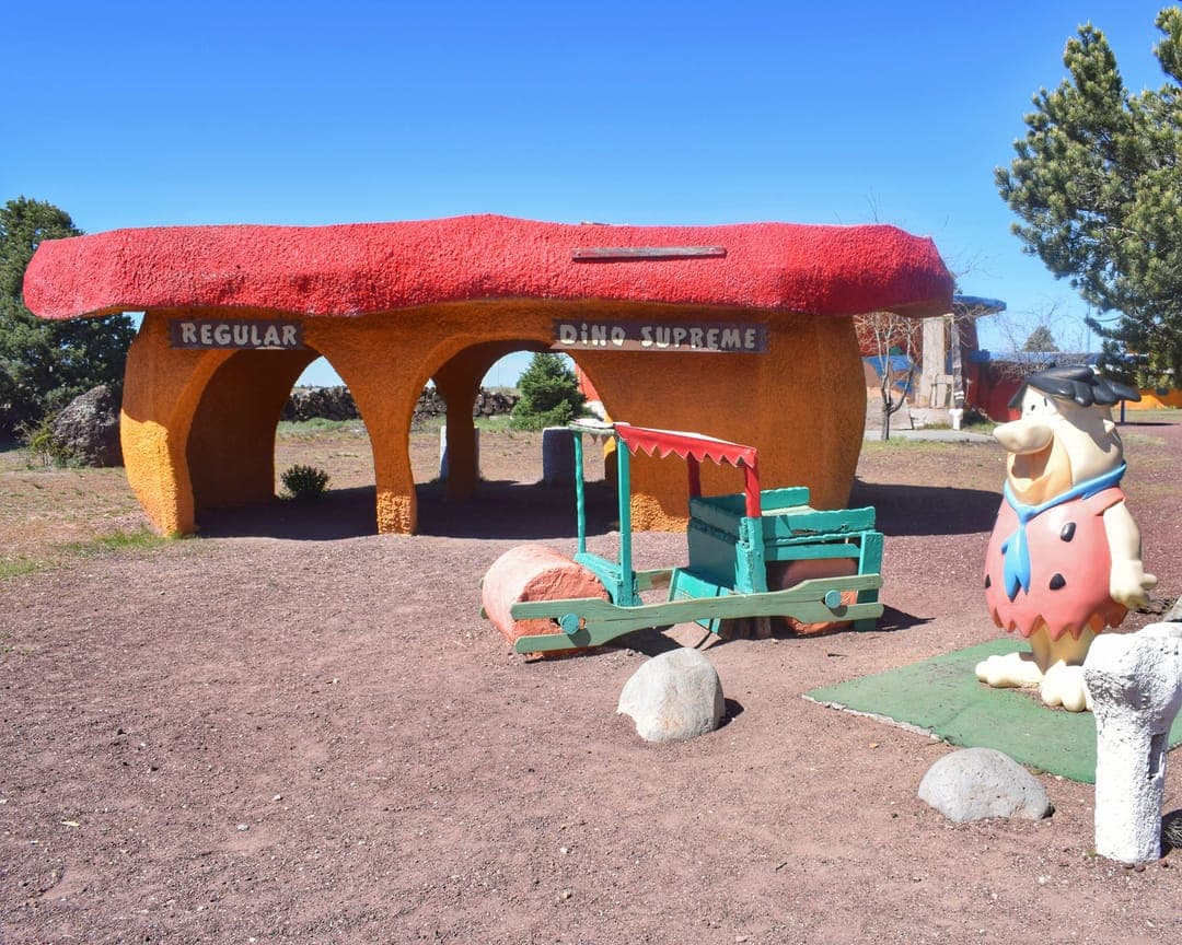 Bedrock City from The Flintstones