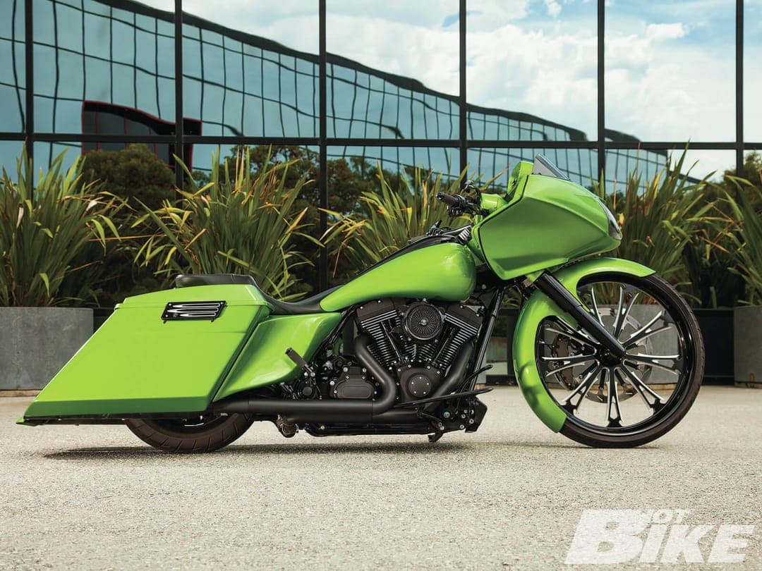 Big Wheel Harley Road Glide. Source: hotbikeweb.com