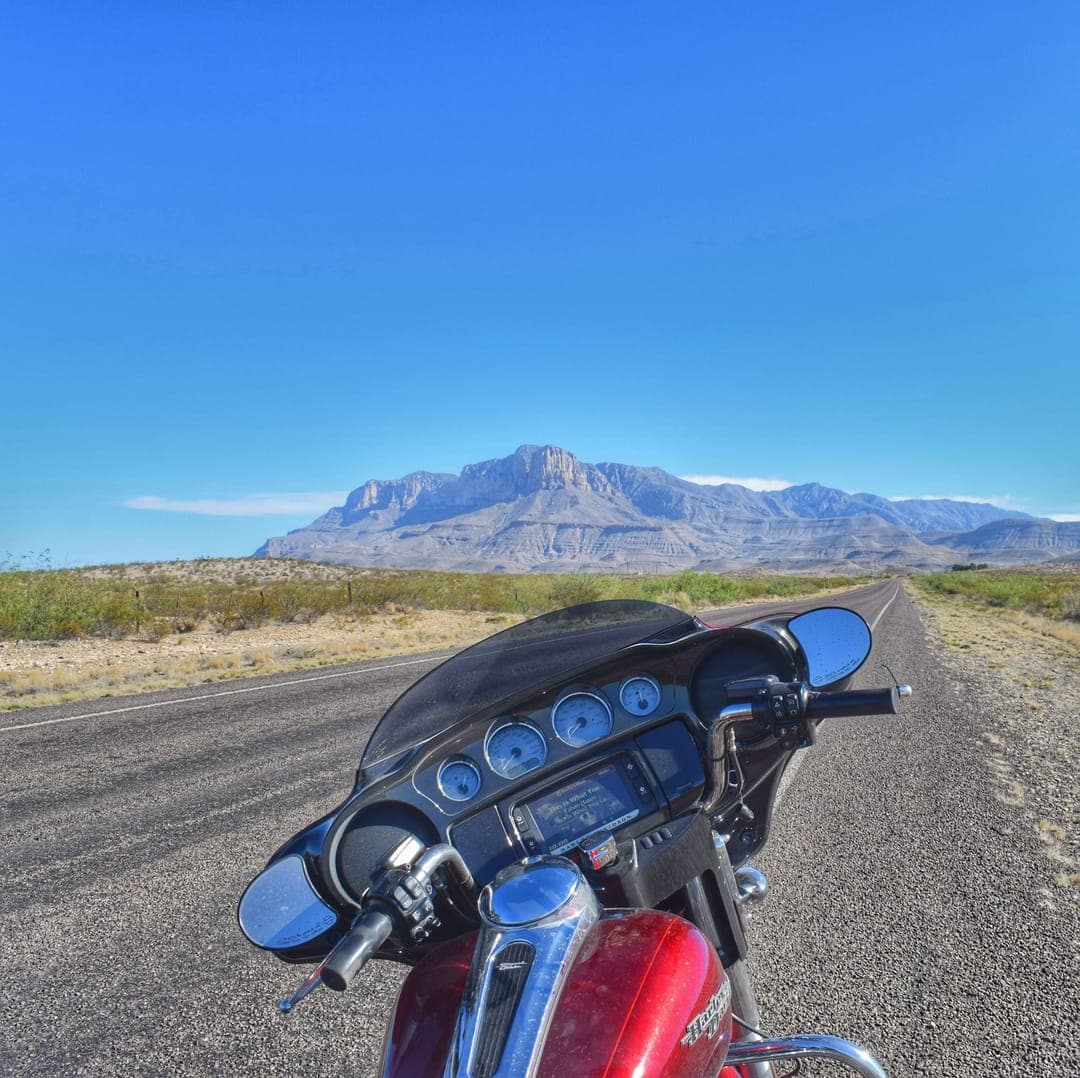 Guadalupe Peak, the highest point in Texas